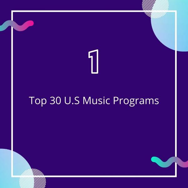 АНУ -даа топ 30-д орох хөгжмийн шилдэг хөтөлбөр