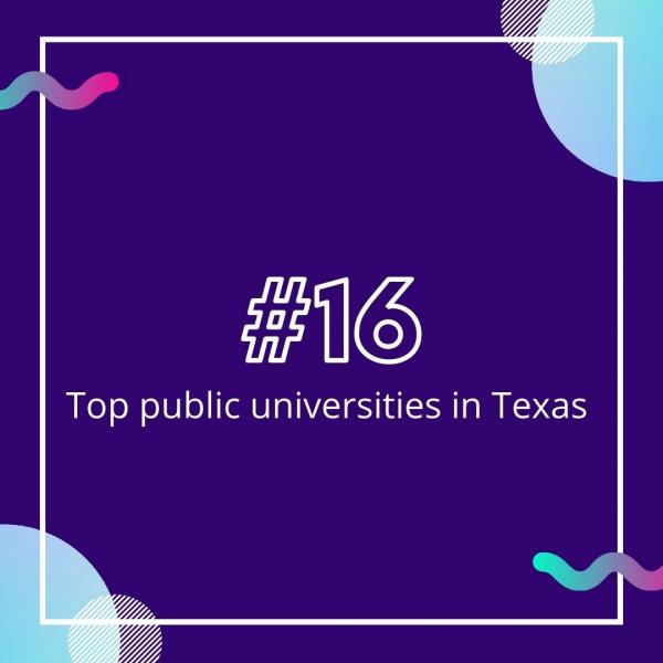 16-д орох Техасын шилдэг улсын их сургууль